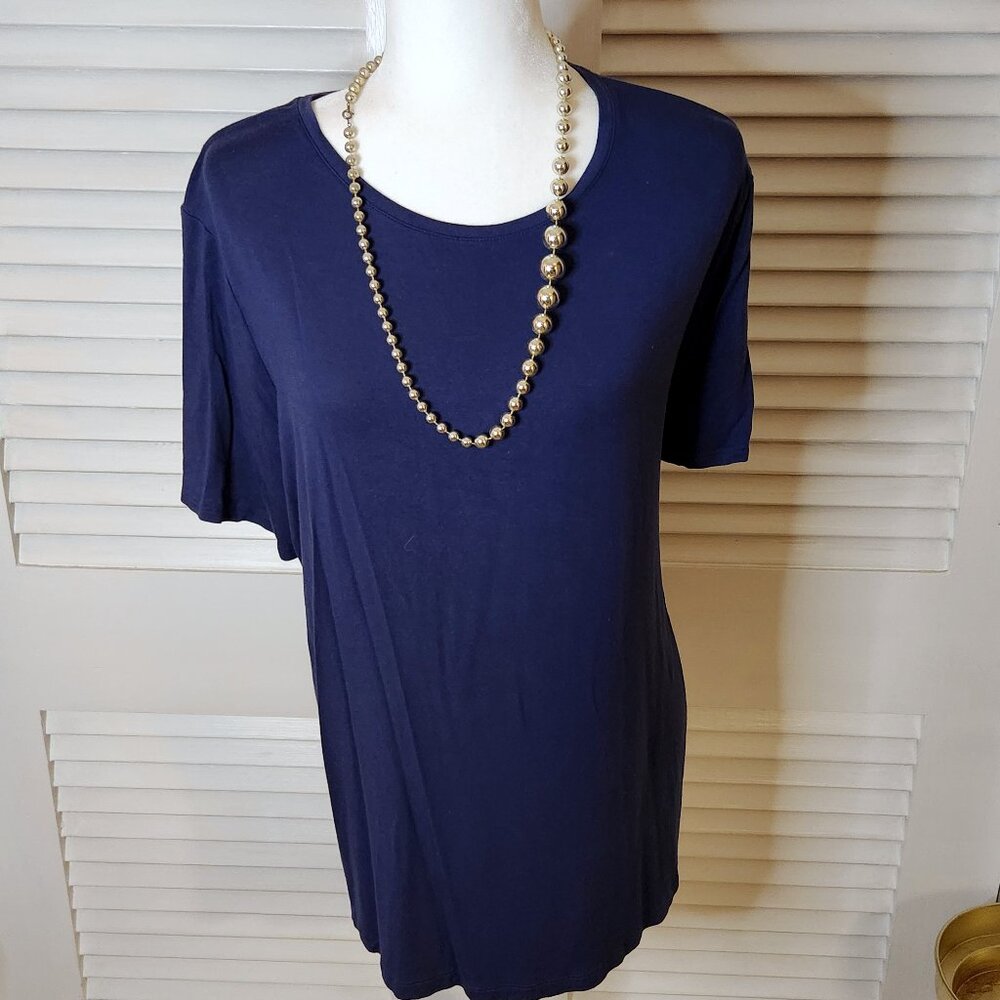 NWOT Never Worn Nine West Navy Blue 2X Tee